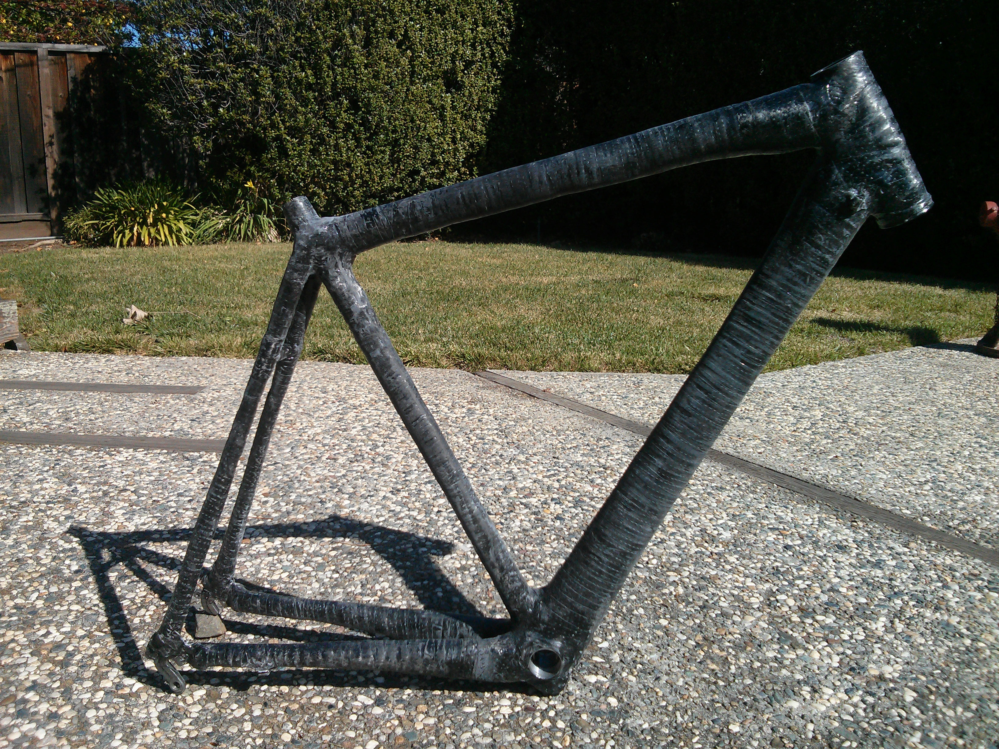 carbon fiber wrap bicycle