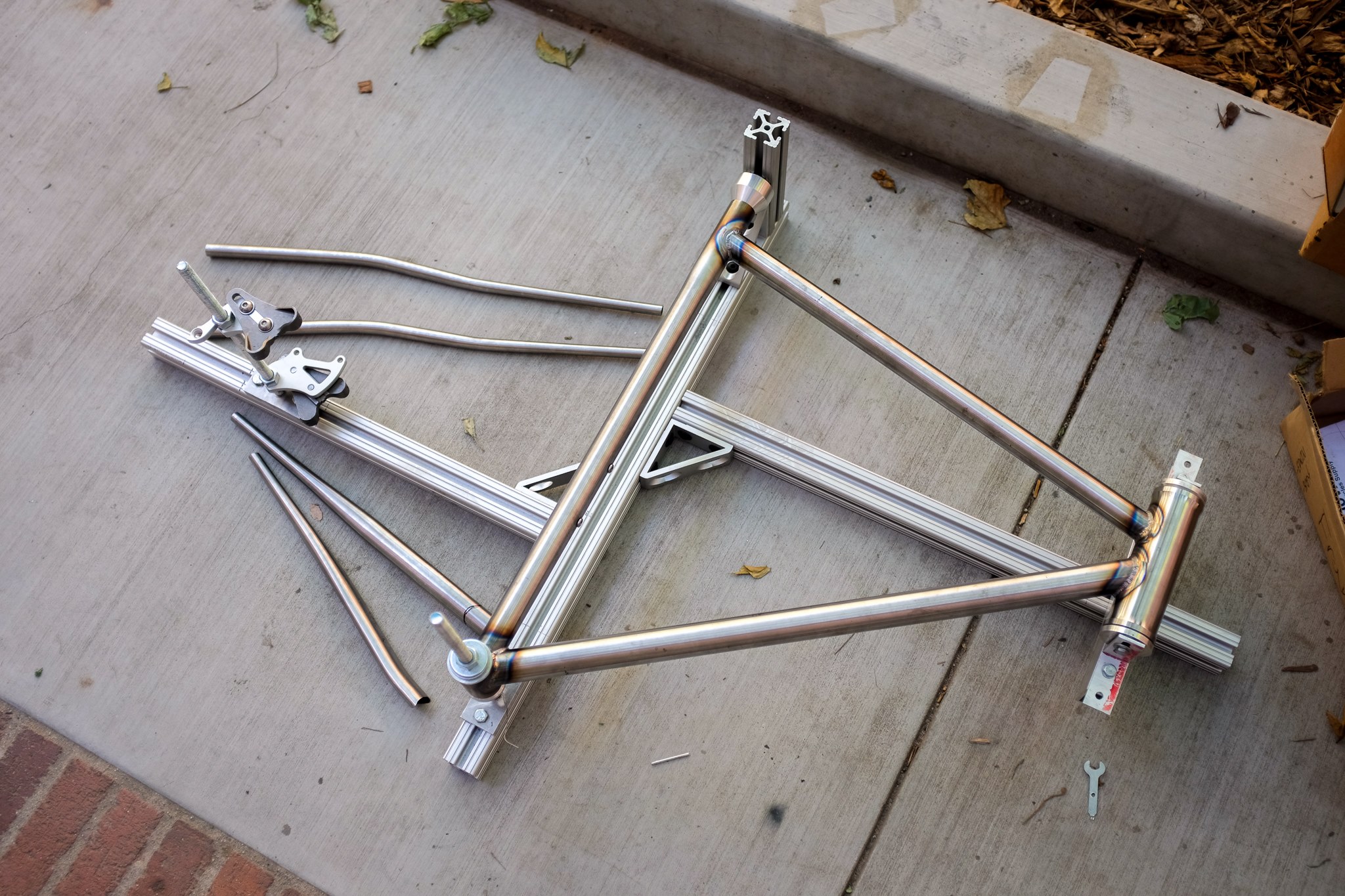 steel frame cyclocross bike
