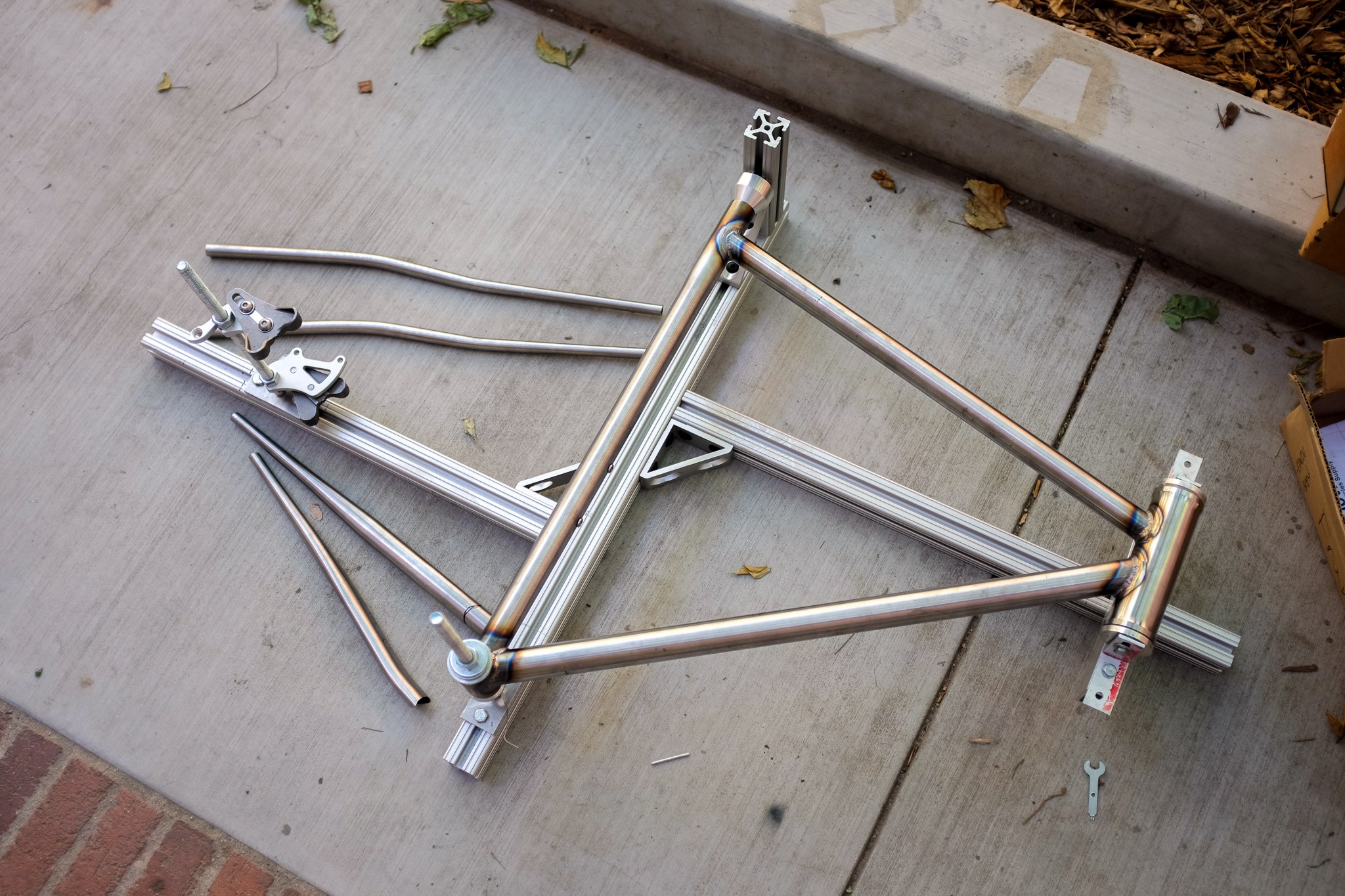 bike welding jig